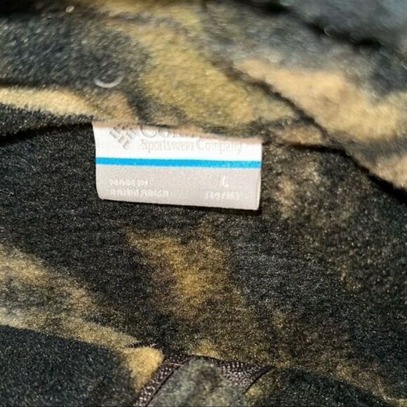 Columbia Boys Camo Fleece Jacket - Picture 2 of 4